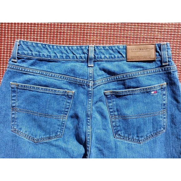 Y2K Tommy Hilfiger Jeans Men's 34x34 Blue Relaxed Fit Vtg - Picture 4 of 8
